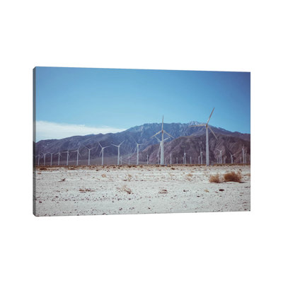 Palm Springs Windmills VII by Bethany Young - Print on Canvas