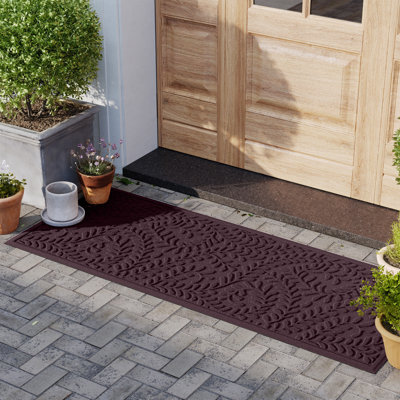 WaterHog Boxwood 22 in. x 60 in. Indoor Outdoor Runner Doormat
