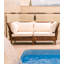 Chaise de patio avec coussins Shorehamby
