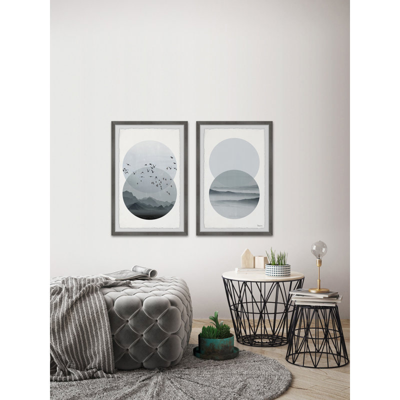 « twilight paradise » par parvez taj,-impression sur papier à multiples cadres photo 2 pièces, H 12 po x l 8 po x P 1,5 po