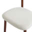 Ensemble de chaises de salle à manger rembourrées Modern 8 pièces avec dossier incurvé et structure en bois massif-275538917-275538939