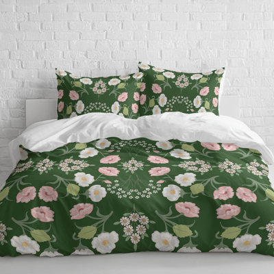 May Flowers 3- Piece Comforter Set