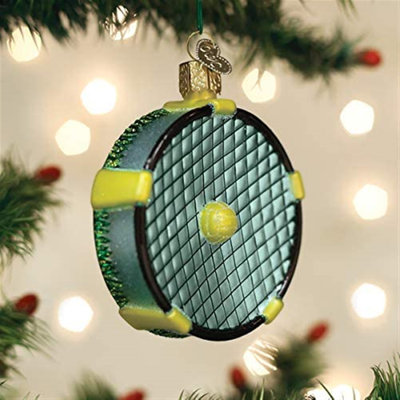Old World Christmas Blown Glass Ornament for Christmas Tree, Roundnet