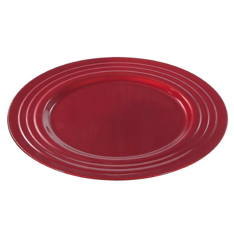 Chargeur Orbit Melamine 13 po, Rouge