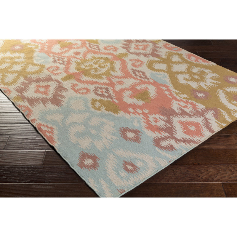 Wool Ikat Indoor Rug, Rectangle 8' x 10'