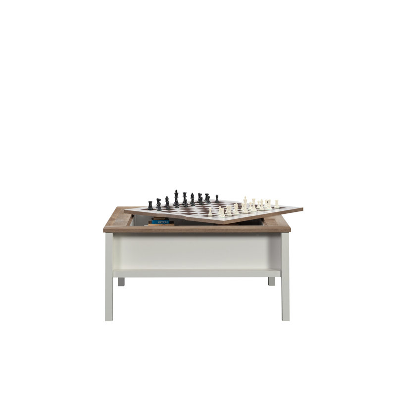 Table basse Gaming avec finition blanche