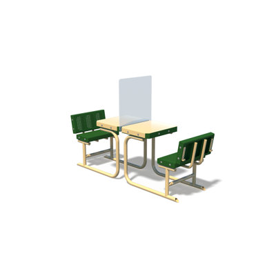 Metal 31" Combination Desk