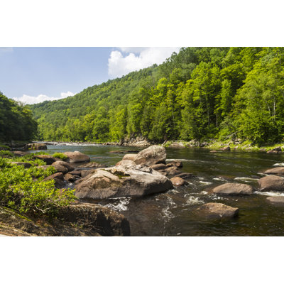 Hudson River Gorge by Lightphoto - Wrapped Canvas Photograph