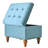Square Velvet Upholstered Ottoman With Storage Space, Hidden Support Hinges With Easy To Open Top, Rivets Trim Around-1872803908