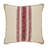 Yuletide Burlap Fringed Cotton Reversible Throw Pillow-314657777