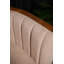 Fauteuil demi-tonneau en coton 31,5 po Charents
