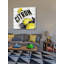 French French Lemon - impression d'art graphique sur bois-928822309