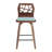 Allenhurst Swivel Upholstered Counter Stool-892687557
