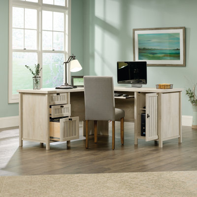 L-Shaped Executive Desk