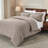 Rome 100% Flannel Cotton Solid Fuzzy Warm Duvet Cover Set-106649990-106649991
