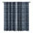Ninola Design Navy Ink Stripes 1pc Blackout Window Curtain Panel