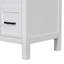 [Cabinet seulement] Meuble-lavabo blanc de 36 po (lavabo non inclus)
