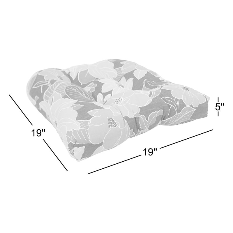 Outdoor 5'' Seat Cushion, Mcyvonne Aloe