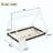 House Platform Bed With Stairs, Solid Wood Bed Frame, Low Profile And Childlike Fun Design-2007203777-2007203778