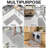Sofihas Kitchen Mat 2 piece Non Slip Washable Set-1558948212