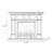 Solid Wood Electric Fireplace-265148148-265148155