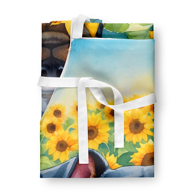 Floral Bib Apron