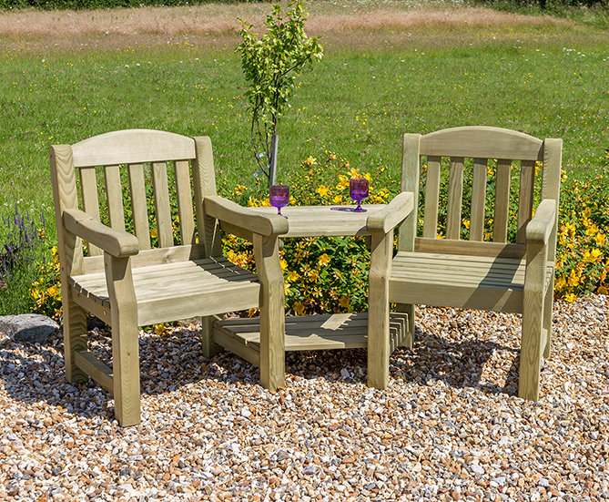 Gosnold Solid Wood Outdoor Bench