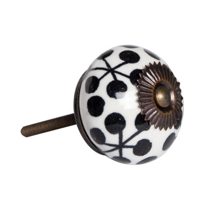 Hand Painted 1.5" Diameter Mushroom Knob Multipack