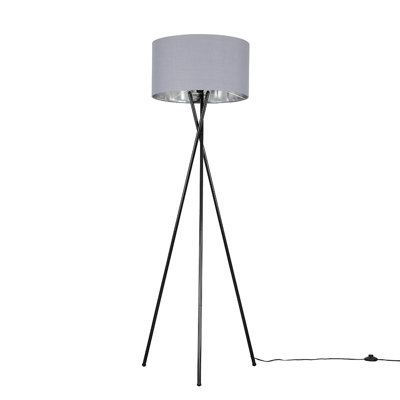 Misner 155cm Camden Tripod Floor Lamp with Large Reni Shade