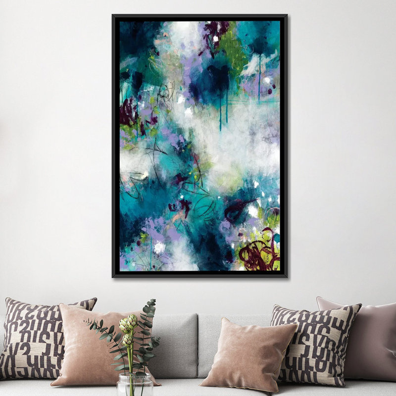 « preéminent renonciation », reproduction sur toile, H 60 po x l 40po x P 1,5 po, Toile avec cadre noir, Pas de tapis