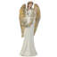 24" Resin Angel With Magnolia Garland