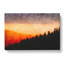Sunset Over Cantal France - Wrapped Canvas Print-56641584