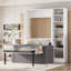 Lit escamotable avec canapé et tablettes Murphy-104610579