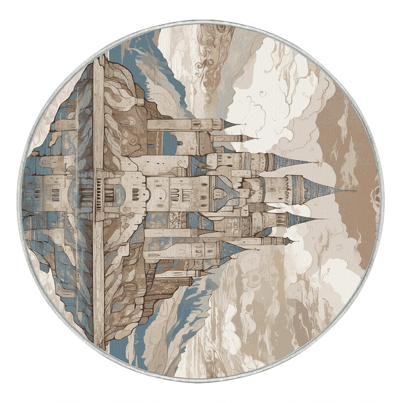 Kingdom's Crown Rug, Round 3'