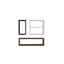 Tablette décorative 4 pièces