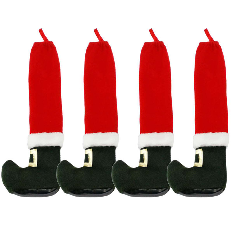 Anneau de pied de chaise de Noël
