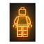 Art mural sur toile tendue - Octavian Mielu «Minifig» pour décoration de salon, de chambre à coucher ou de bureau - 16 x 24-24038242