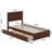 Ashante Solid Wood Platform Bed with Panel Footboard and Trundle Bed-1588594117-1588594168