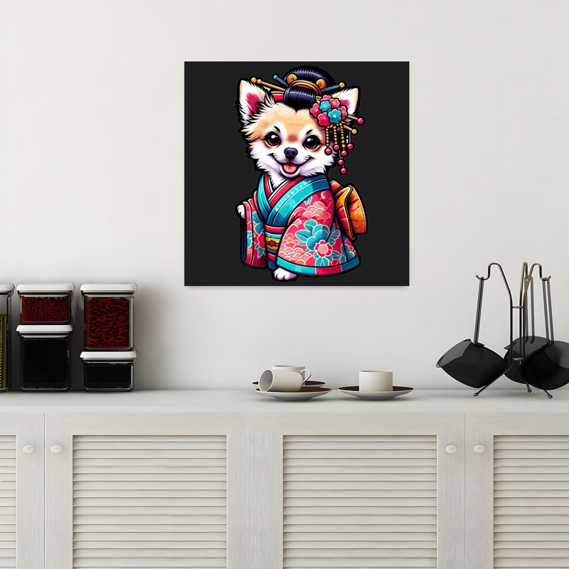 Art contemporain contemporain, H 18 po x l 18 po