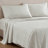 -Piece King Bedding Sets, Green Polyester Modern Comforter Set for Bedroom
