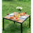 5-Piece Patio Dining Table Sets with Umbrella Hole-972379497