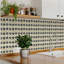 Carrelage mosaïque floral en vinyle 12 po x 12 po (ensemble de 24)-107224153