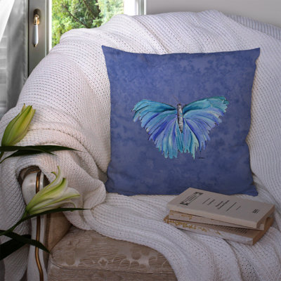 Butterfly Outdoor Square Pillow Cover & Insert