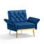 Fauteuil en velours capitonné large de 30,5 po Zianny-1585074813