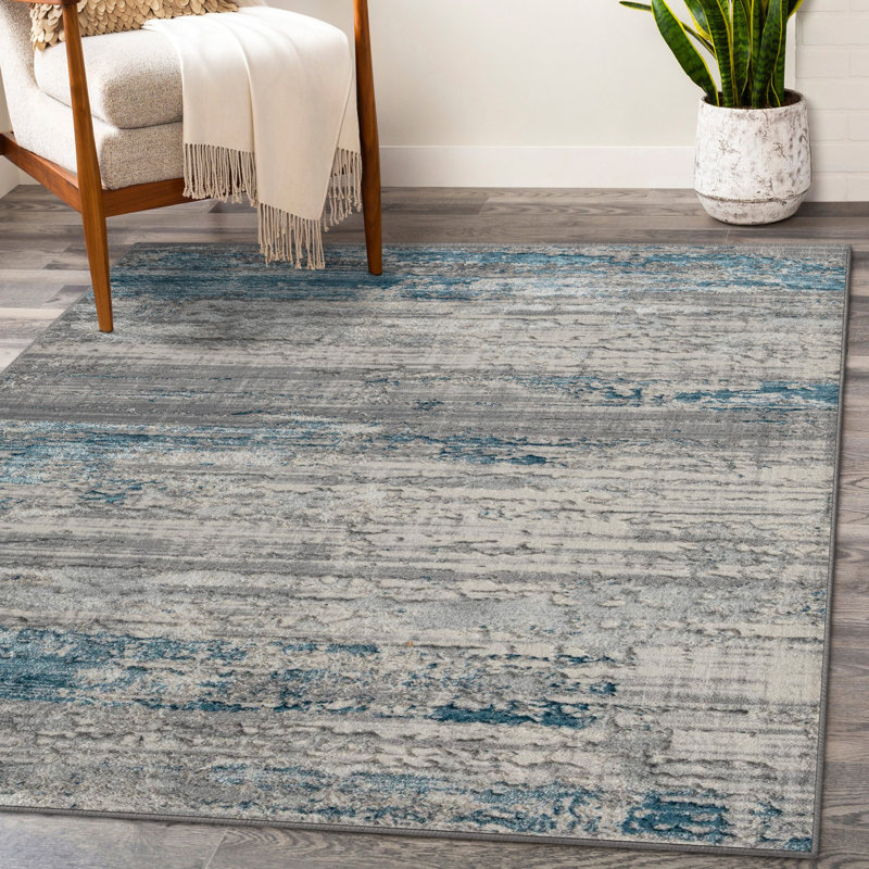Abstract Indoor Rug, Rectangle 8' x 10'