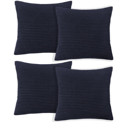 Striped Square Euro Cushion Cover
