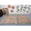 Tapis Home Decor, tapis 4,6 x 8,6 pi, tapis rétro, tapis orange moderne, tapis géométrique, tapis turc