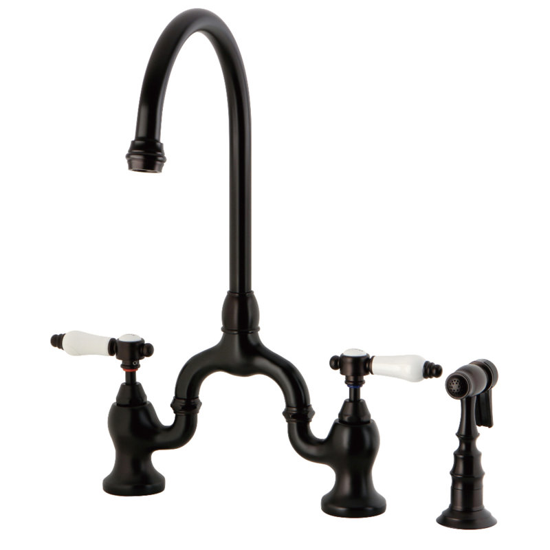 Robinet de cuisine, Bronze huilé