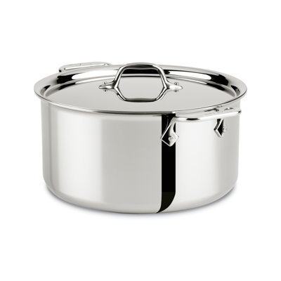 All-Clad D3™ Compact Stainless Steel Stock Pot with Lid