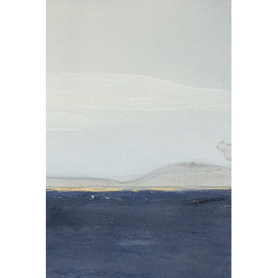 View To The Shore Diptych II by Rob Delamater - Wrapped Canvas Painting